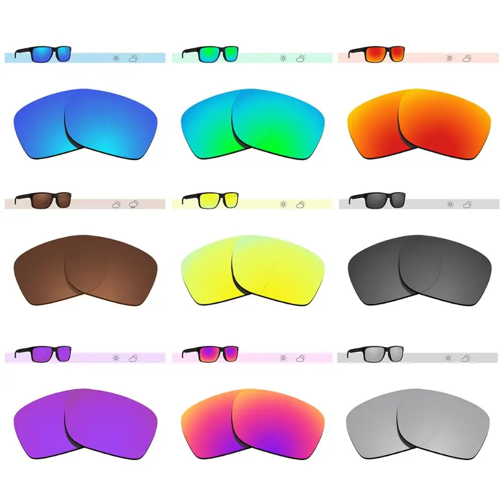 Glintbay lentes polarizadas para gafas de sol, lentes de repuesto para Oakley TwoFace, múltiples opciones