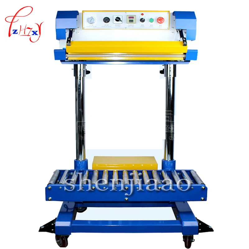 

220V/110V Pneumatic Sealing Machine QF-600L Plastic Bags Sealing Machine, Fertilizer Bag Machine Food Machine Holding Bag 1PC