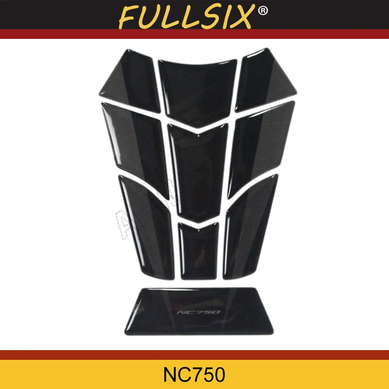 

3D Gel Motorcycle Gas Oil Fuel Tank Pad Protector Cover Decal Racing Sticker For HONDA NC750 nc750 motorcycle Sticker