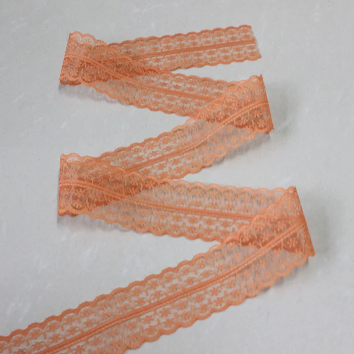 10yards/lot 45mm Wide Bilateral Handicrafts Embroidered Net Lace Trim Ribbon Wedding/Birthday/Christmas Decorations