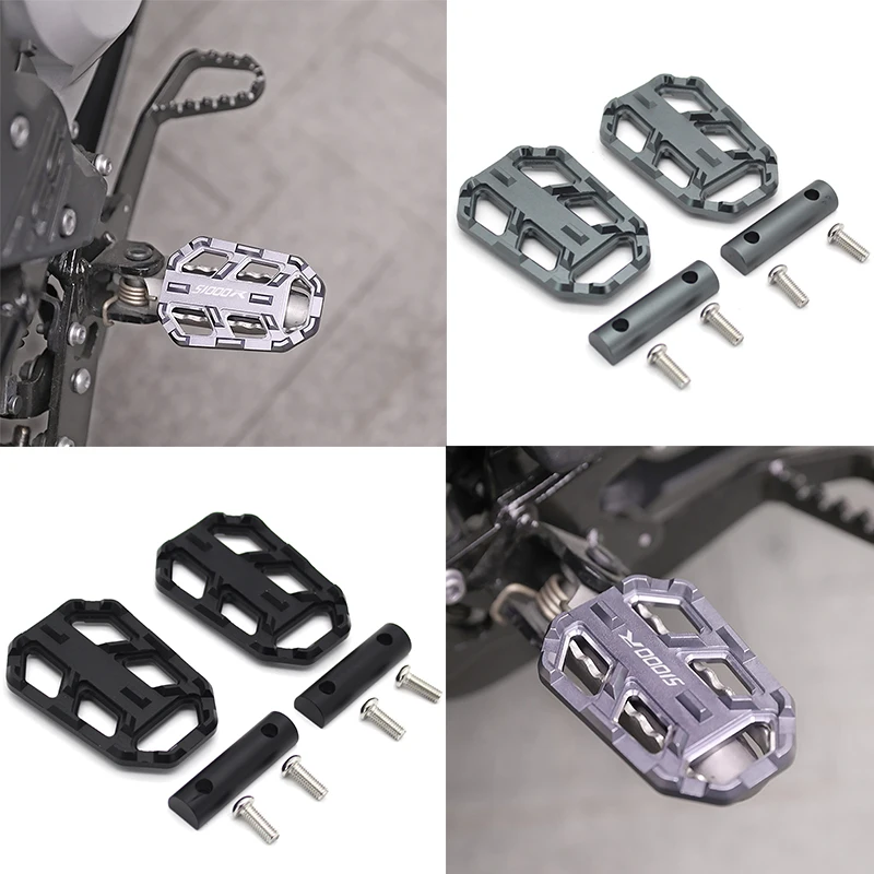 

Motorcycle Billet MX Wide Foot Pegs Pedals Rest Footpegs for BMW S1000R S1000 R S1000-R S 1000 R