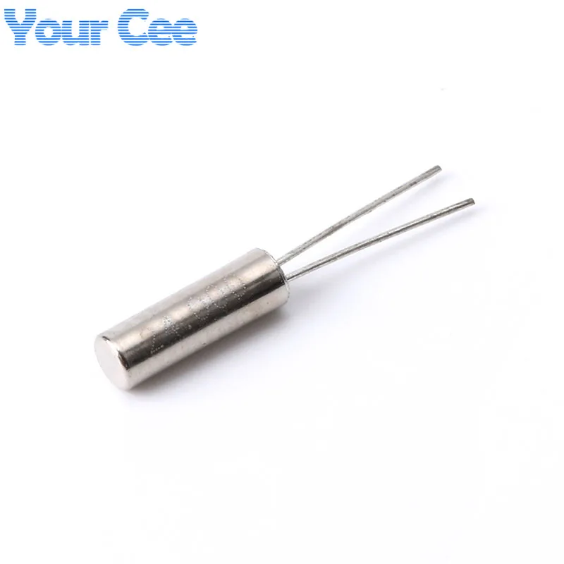 10pcs 24MHz 24.000 MHZ Frequency Resonator Oscillator Quartz Crystal Cylender 2*6mm