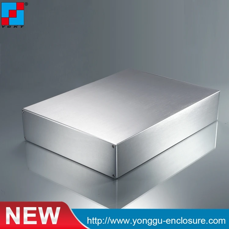 256*70.2*340mm  Extruded Aluminum Box Enclosure Case Project electronic DIY Aluminum Sase Sleeve