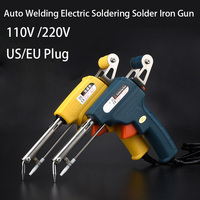 110V/220V 60W EU US Automatic Send Tin Gun Electric Soldering Iron Rework Station Desoldering Pump Welding Tool Solder Wire