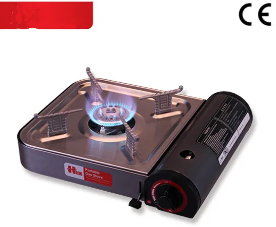 High Quality Gas Stove, Outdoor BBQ Grill Pan, Portable Gas Cooktop for Camping, CE Certificate