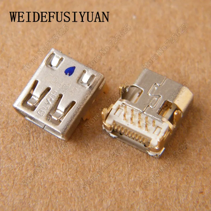 19-pin Micro HDMI Connector mini usb Jack Female Port Socket