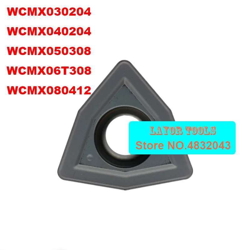 

10 шт. WCMX030204/WCMX040204/WCMX050308/WCMX06T308/WCMX080412 U карбидные вставки для сверления резец высокого качества