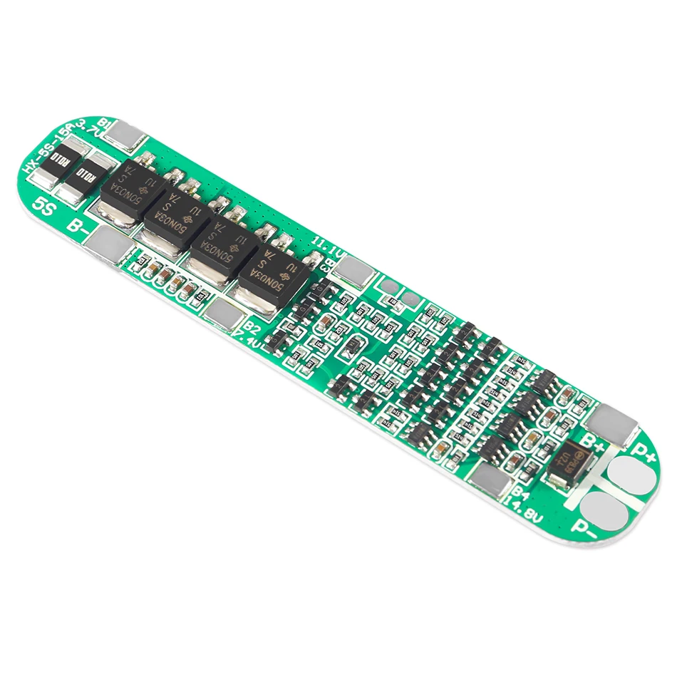 Aokin 5S 12A 18.5V Li-ion Lithium Battery 18650 Charger PCB BMS Cell Protection Board