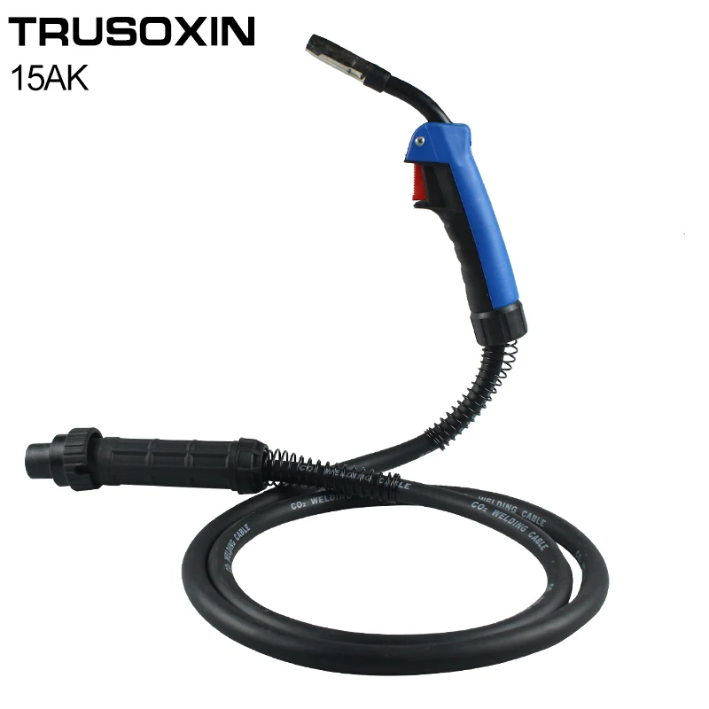 MIG MAG Welding Machine/Equipment Accessories 3M  15AK Weld Torch/Gun with Europ Connector for MIG MAG Welding Equipment