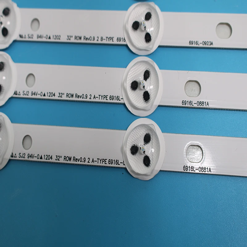 Imagem -03 - Led Strip 9leds para lg 32 Linha Rev0.9 a B-tipo 6916l1030a 6916l-1031a 6916l0923a 6916l-0881a Ledse r1 Led32a2000v Peças