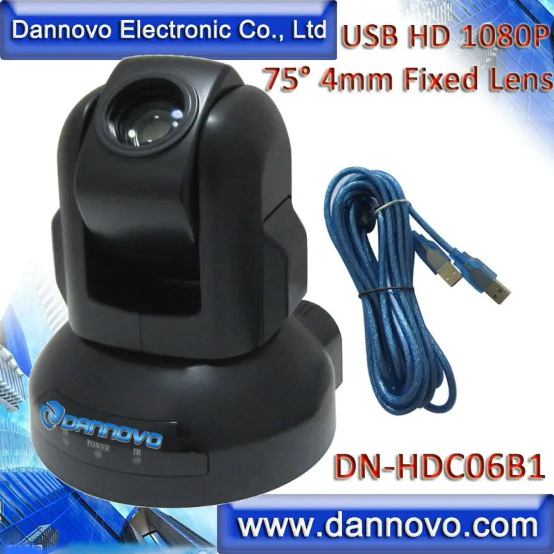 Free Shipping DANNOVO USB Video Conference Camera,Pan/Tilt Web Camera(DN-HDC06B1)