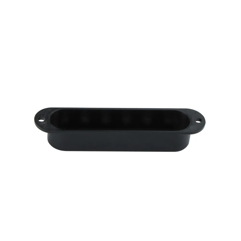 NEW 3pcs Black Guitar Single Coil Pickup Covers 52mm Plastic For ST Guitar Parts Accessories