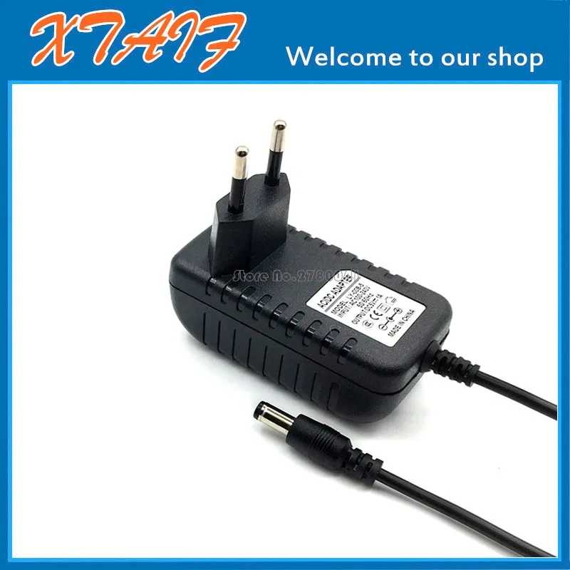 1PCS 5V 1A New AC 100V-240V Converter Adapter DC 5V1A 1000mA Power Supply EU Plug DC 5.5mm x 2.1mm Free post shipping