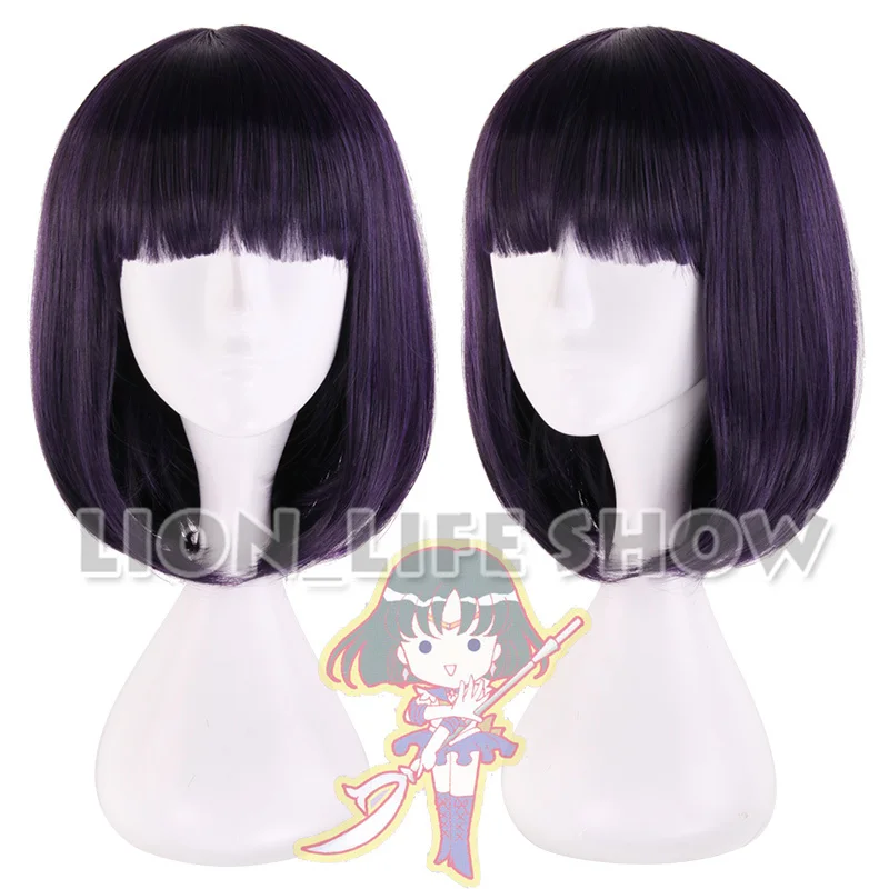 25. Kryształowa księżniczka Saturn Sailor Saturn Tomoe Hotaru nakrycia głowy z pałąkiem na głowę rekwizyt Cosplay akcesoria cosplay hairwear — zdjęcie 3