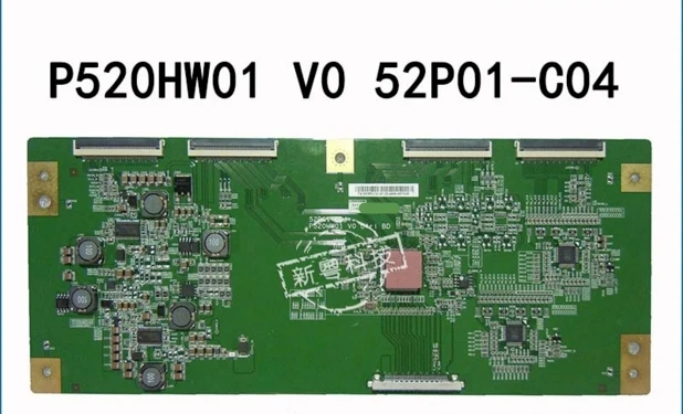 ЖК-плата P520HW01 V0 CTRL BD 52P01-C04 подключение с логической платой T-CON подключения платы