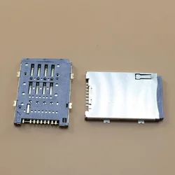 YuXi Gloednieuwe sim kaarthoudersleuf socket connector voor 4 voeten 8 + 1 P sim-kaart.