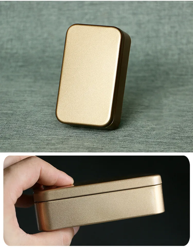 Rectangle Tin Box for Tea Packing, Soap Box, Candy Box, Promotional Gift Metal Box, Size 110x65x32mm