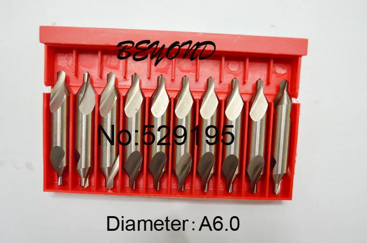 A6.0 Brand New 10 A-Type Centre Drill Countersinks Bit Set  Pilot Drill Bit Guaranteed 100%