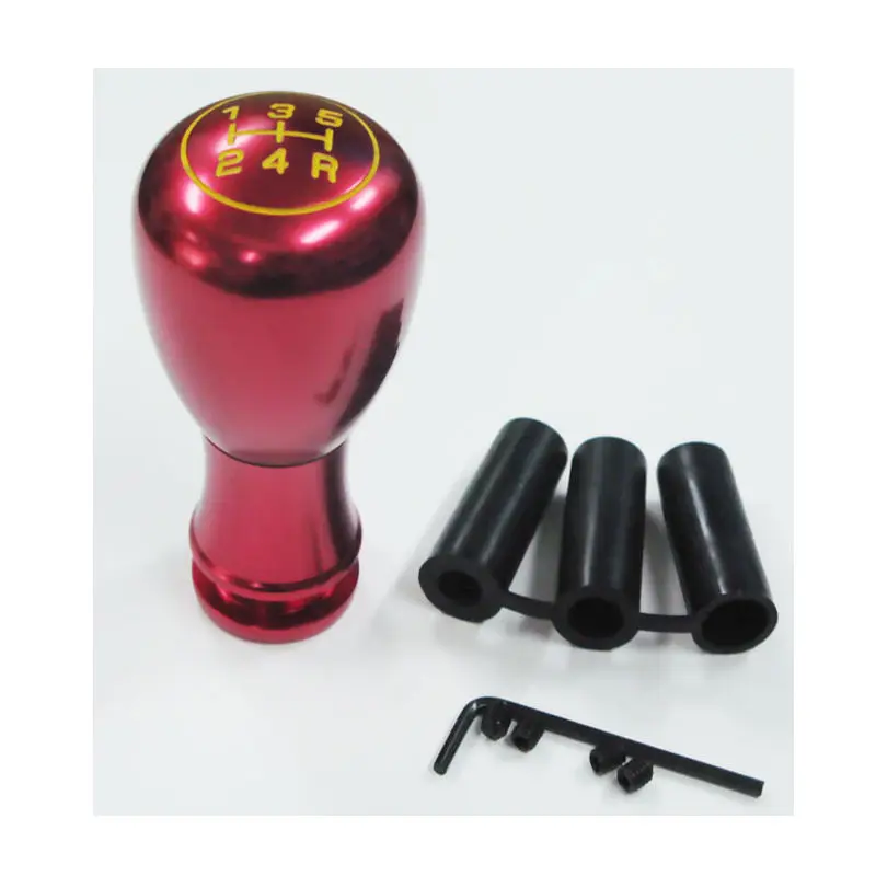 

Car 5 Speed Aluminum Racing Gear Shift Knob With Manual Transmission for Mazda BT-50 MPV 2 CX-7 Demio 3 Premacy 6