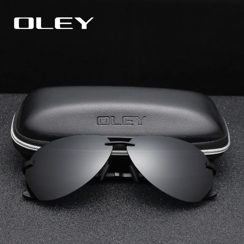 

OLEY Brand Polarized Sunglasses Men Classic pilot sun glasses Driving anti-glare UV400 goggles For Men women YA541