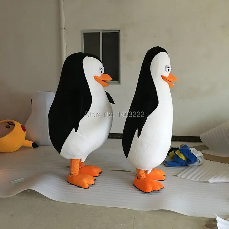 Disfraz de Mascota de pingüino de Madagascar, vestido de fantasía, muñeca de Anime, ropa de Cosplay, accesorios de decoración para fiesta de cumpleaños