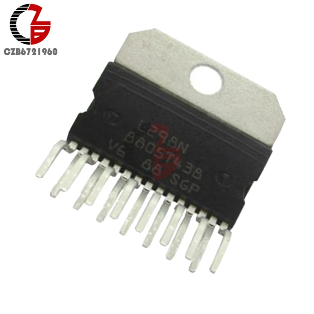 L298N ST DUAL FULL BRIDGE MOTOR DRIVER IC ZIP-15