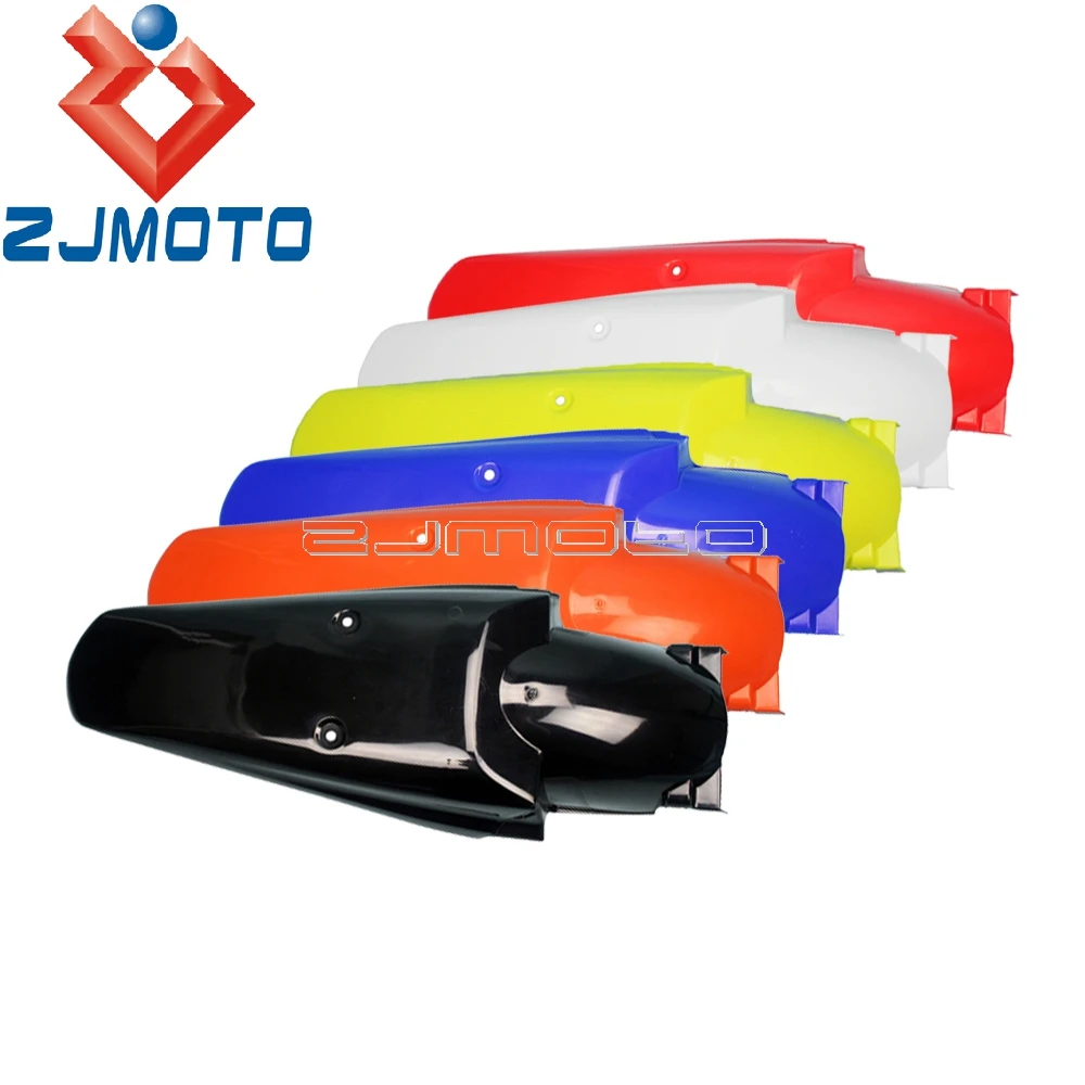 Black Rear Fender Universal Enduro Dual Sport Rear Mudguard For Honda Kawasaki Suzuki Yamaha WR DRM RMZ KX YZ CRF Supermoto