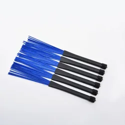 Drum Brushes Sticks Jazz Rock Drum Bundle Wire Carbon Plastic Telescopic Drums Percussion Musical Instruments