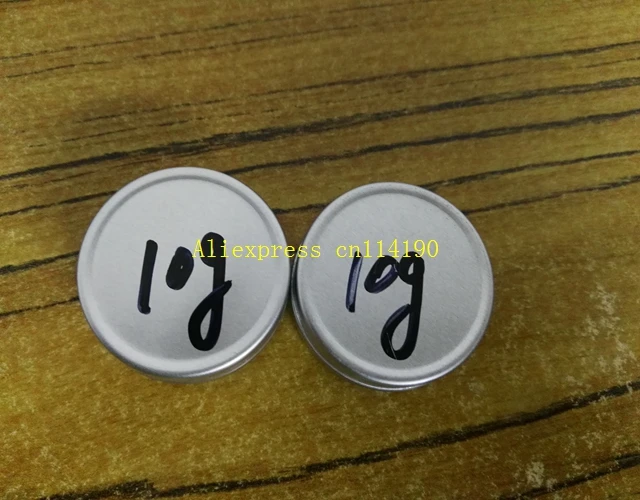 

1000pcs/lot Free Shipping 10g empty round aluminum lip balm tins,10ml silver metal cosmetic jar container,10cc cream jar bottle