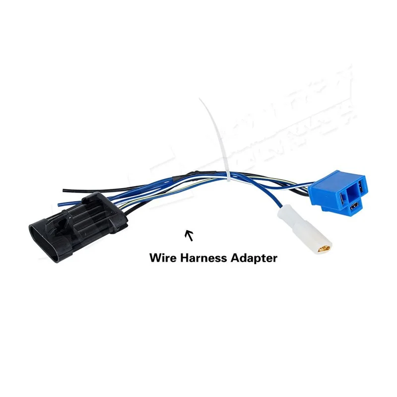 Peças de lâmpada de motocicleta 5.75 "7" adaptador de chicote de fios de farol para 2014 + Harley Touring e Trike Dyna Switchback FLD P/N # 69200897