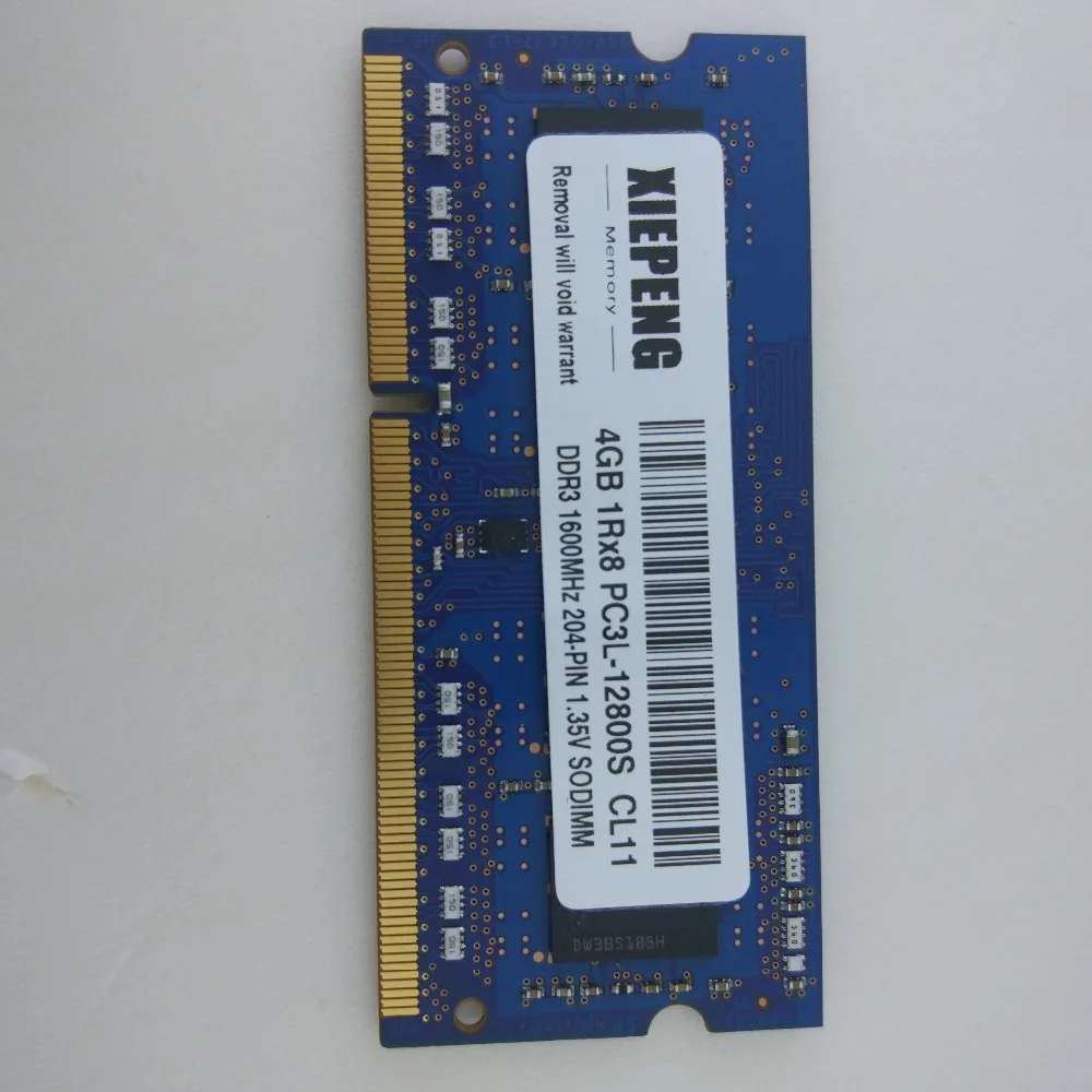 

Notebook Memory 4GB 2Rx8 PC3L-12800S RAM 8GB DDR3L 1600MHz for Alienware 13 R2 14 15 18 M14 M14x M14X R2 M18 M18x Laptop