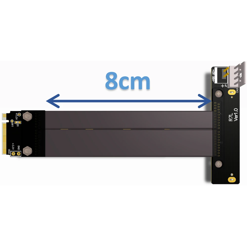 U2 interface SFF-8639 ( U.2 ) to M.2 NVMe NGFF Key M key-M M2 Adapter Riser Card Ribbon extender Cable 30cm For U.2 NVME SSD