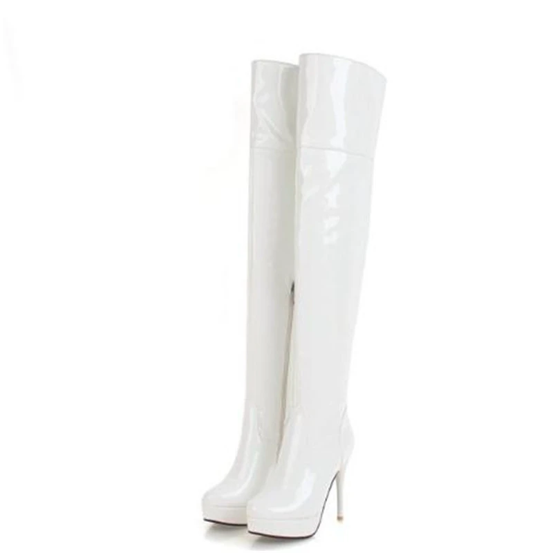 Women Boots Autumn and winter New style fashion sexy Thin and thin Over the knee Boots Super heel High cylinder Chivalry boots