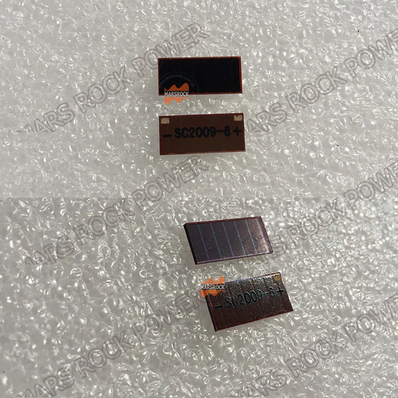 20X9mm 2.2V 25uA dim light Thin Film Amorphous Silicon Solar Cell ITO glass for indoor Product,calculator,toys,0-1.5V battery