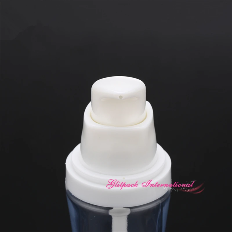 Trasparente di Trucco Fondotinta Liquido crema Bottiglia di lozione bottiglie vuote w/bianco dispenser pompa moda vita Sottile bottiglia di cosmetici