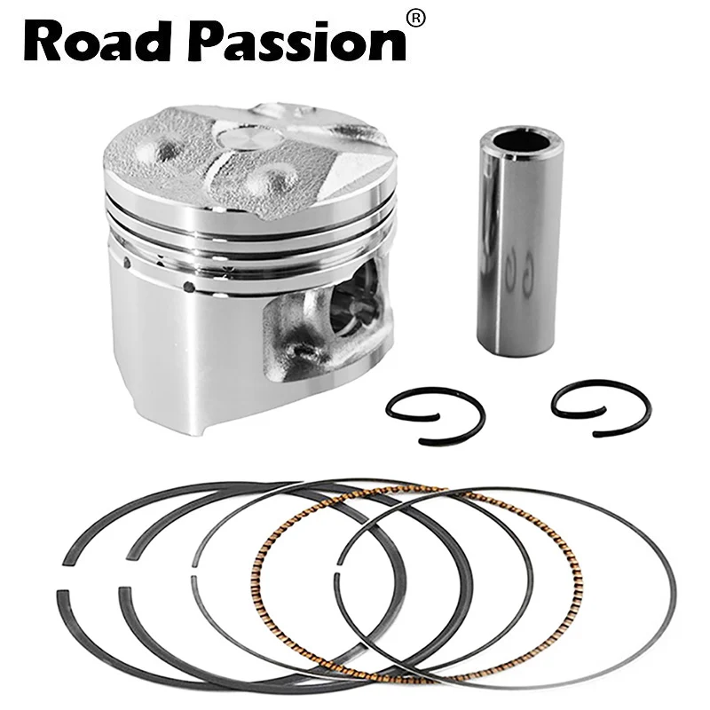 Road Passion Motorcycle 48mm STD +25 +50  48mm  48.25mm  48.5mm Piston Ring Kit For YAMAHA FZR250 FZ250 1HX FZR FZ 250 1 HX