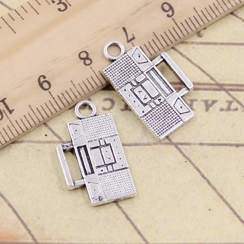 20pcs Charms Wireless Radio 13x23mm Tibetan Silver Color Pendants Antique Jewelry Making DIY Handmade Craft