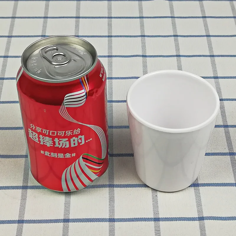 Imitation Porcelain Melamine Dinnerware Straight round Cup Chain Restaurant With Melamine Water Cup A5 Melamine Tableware