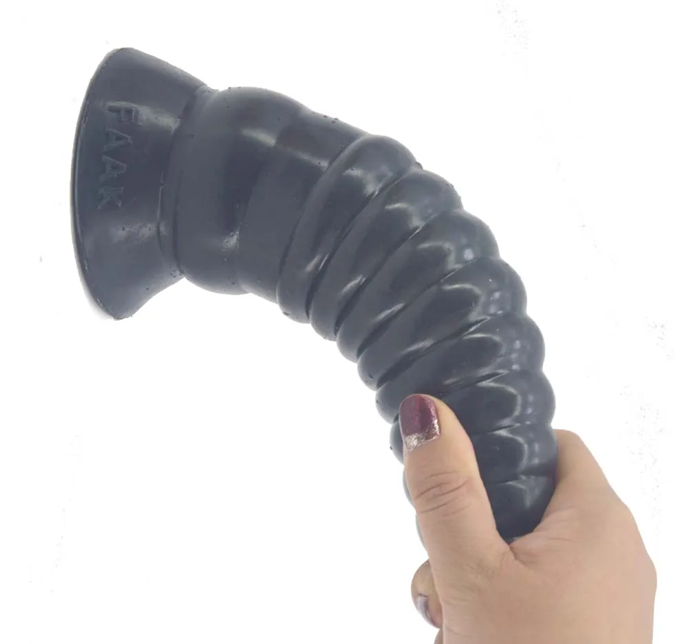 FAAK large butt plug silicone anal sex toys for women men anus massage clitoral pussy stimulate anal dildo sucker sex products