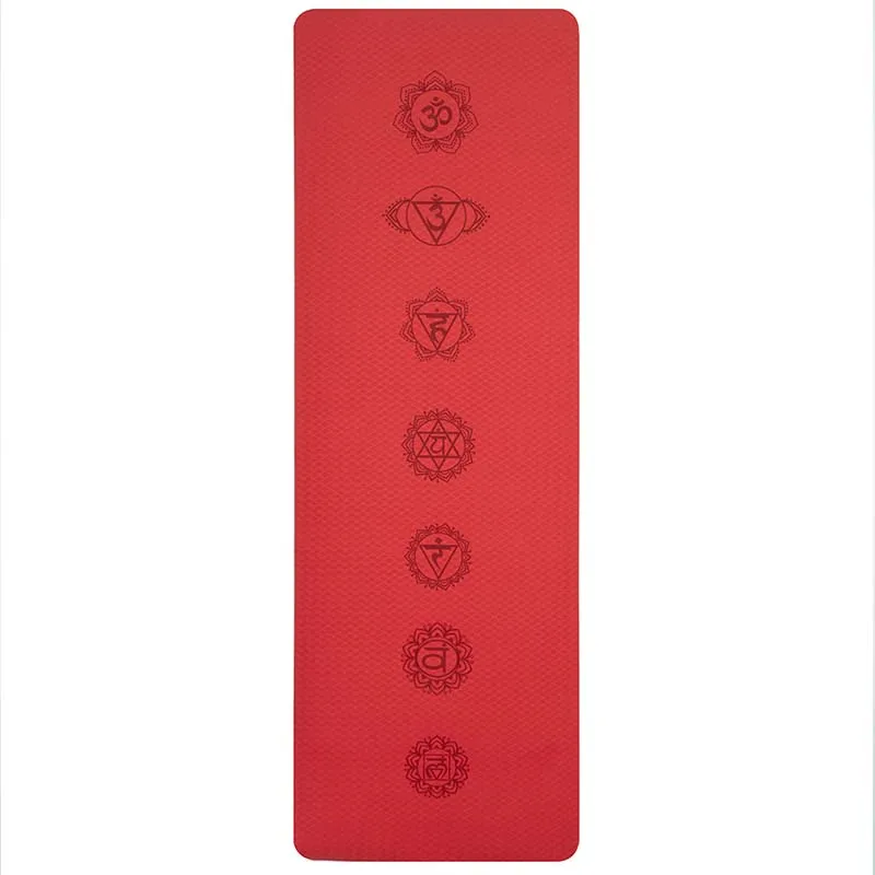 Non-slip TPE Yoga Mats For Fitness Pilates Gym Exercise Sport