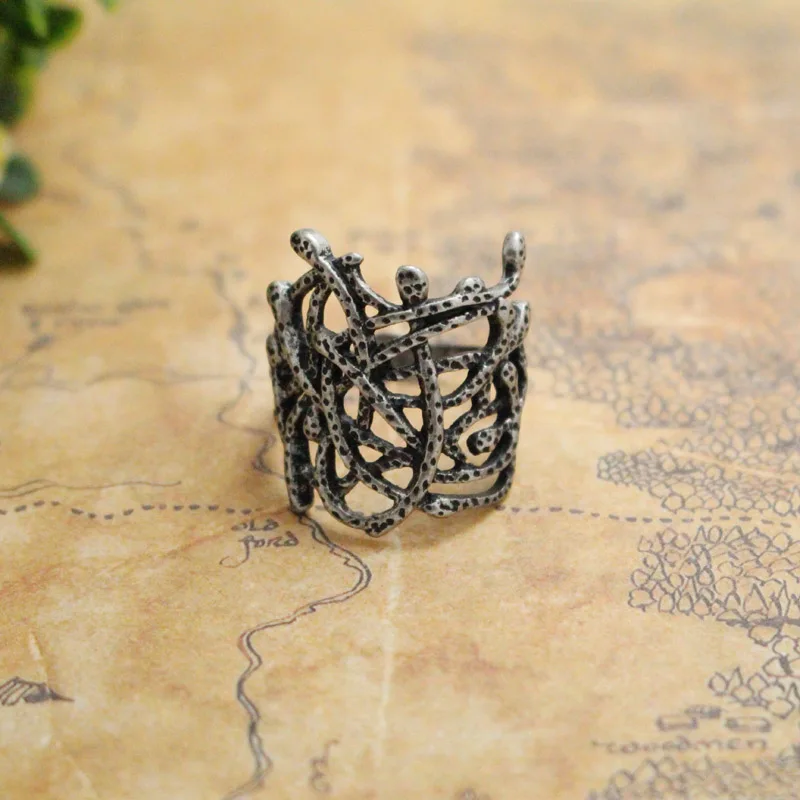 Hobbit Thranduil Ring Mirkwood Elf King Nest Ring Legolas Father Lord Of Rings LOTR Fashion Jewelry Fan Gift