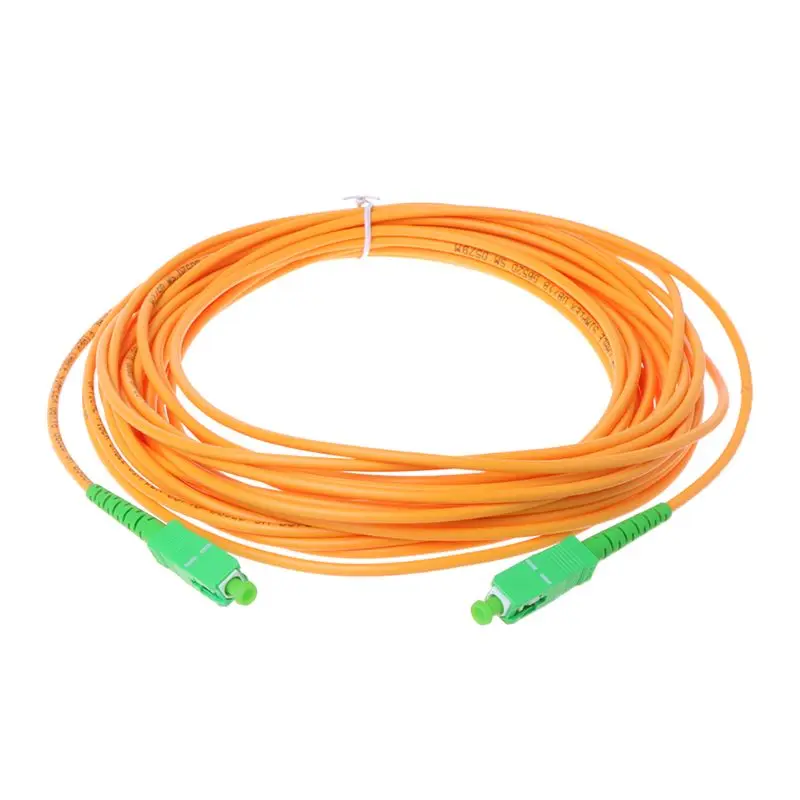 SC/APC-SC/APC-SM 2mm Fiber Optic Jumper Cable Single Mode Extension Patch Cord 1m/ 2m/ 3m /5m /10m