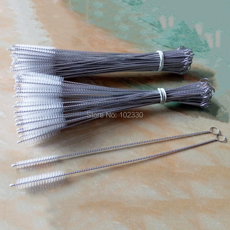 5000pcs Straw Cleaning Brush  Stainless Steel Fish Tank Pipe Brush Bottle Suction Tube Glass Tube Cleaning Brushes Tool