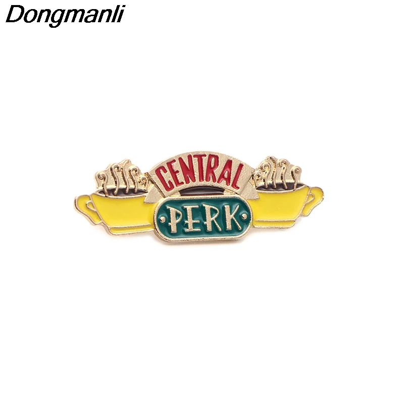 P2961 Dongmanli أصدقاء التلفزيون مشاهدة المينا دبوس دبابيس الكرتون الإبداعية بروش معدني شارة بدبابيس مجوهرات #2