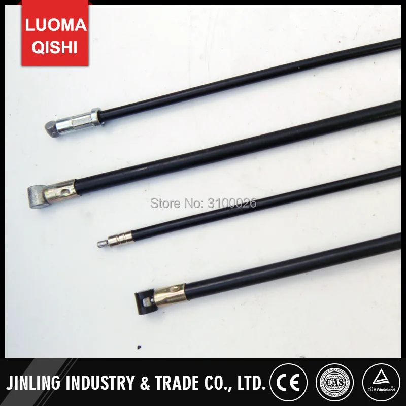 Full Set Clutch Throttle Chock Packing Brake Cable Fit For ATV Jinling 250cc parts EEC JLA-21B Quad Bike