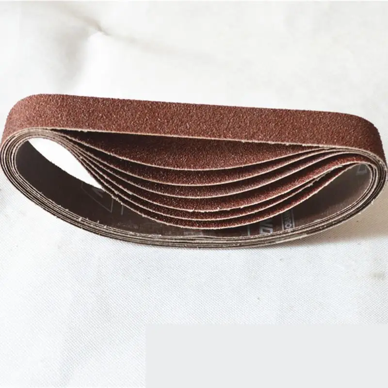 5 pcs 30*533mm Sanding Belts 533*30mm Band Screen With Grit 60 to 600 Soft Cloth For Belt Sander