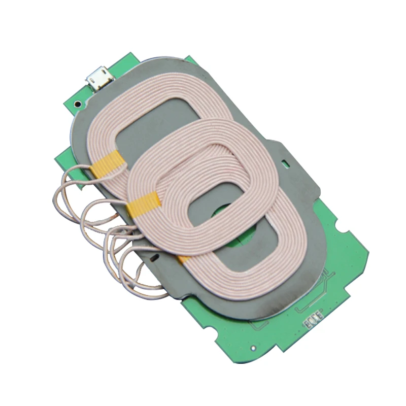 3 Coil Wireless Charger Module Transmitter PCBA Circuit Board Coil Diy Modified Imported ST Chip Solution