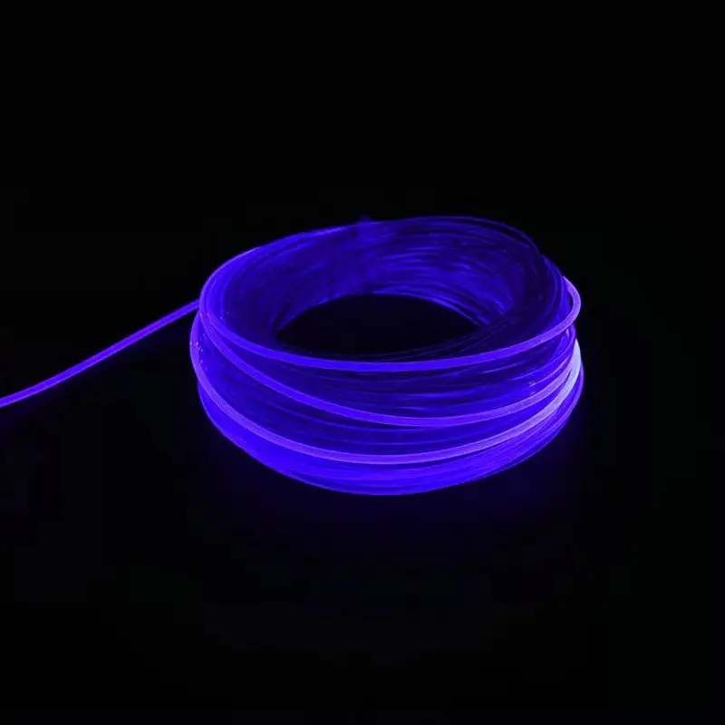 

20M PMMA Side Glow Fiber Optic Cable 10mm(Dia.) Car Home DIY LED Lighting hanging Lamp curtain DIY Ceiling Swimming pool decor