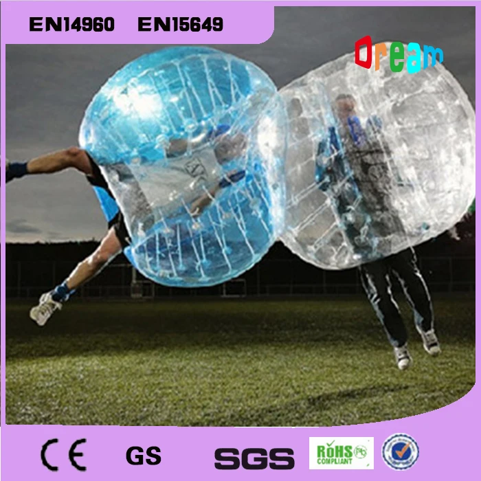 Ballon de pare-chocs gonflable pour adultes, ballon de football à bulles de diamètre, jouet gonflable en 5 min, Ikfor, 1.5m, 5 pieds