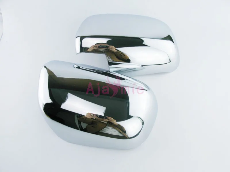 Side Door Mirror Overlay Cover 2012 2013 2014 Protector Exterior Trim Chrome Car Styling For Toyota Innova Accessories